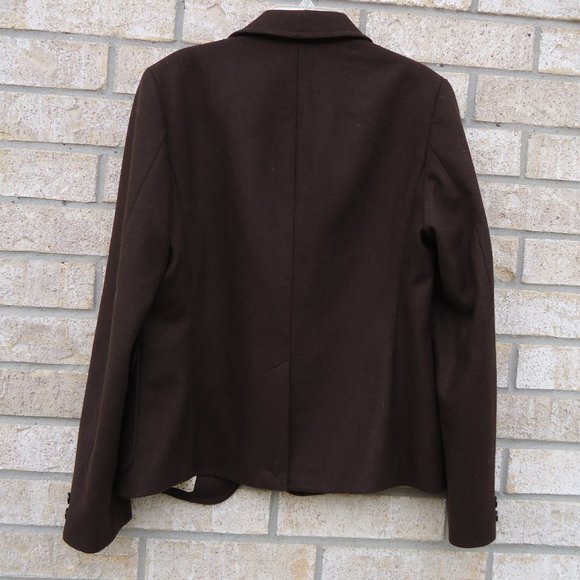 NWOT. J. Crew Wool blend Two Button Blazer. Size M. - Picture 2 of 8